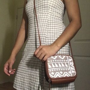 cute small brown crossbody bag